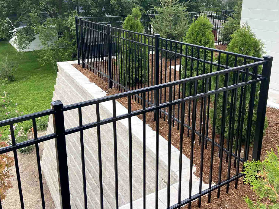 Aluminum fencing benefits in Traverse City Michigan