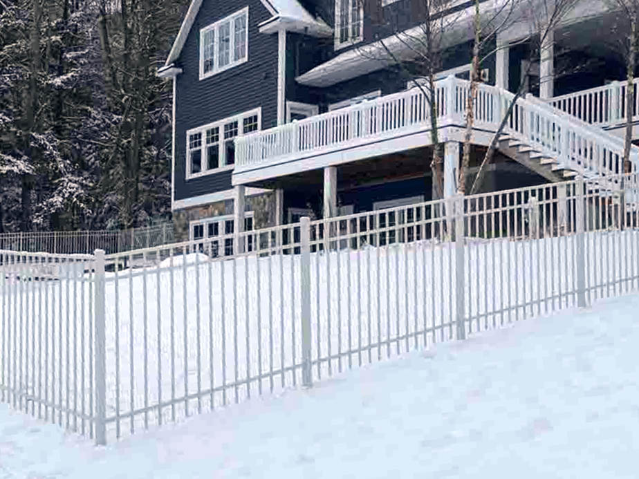 Aluminum decorative fencing in Traverse City Michigan