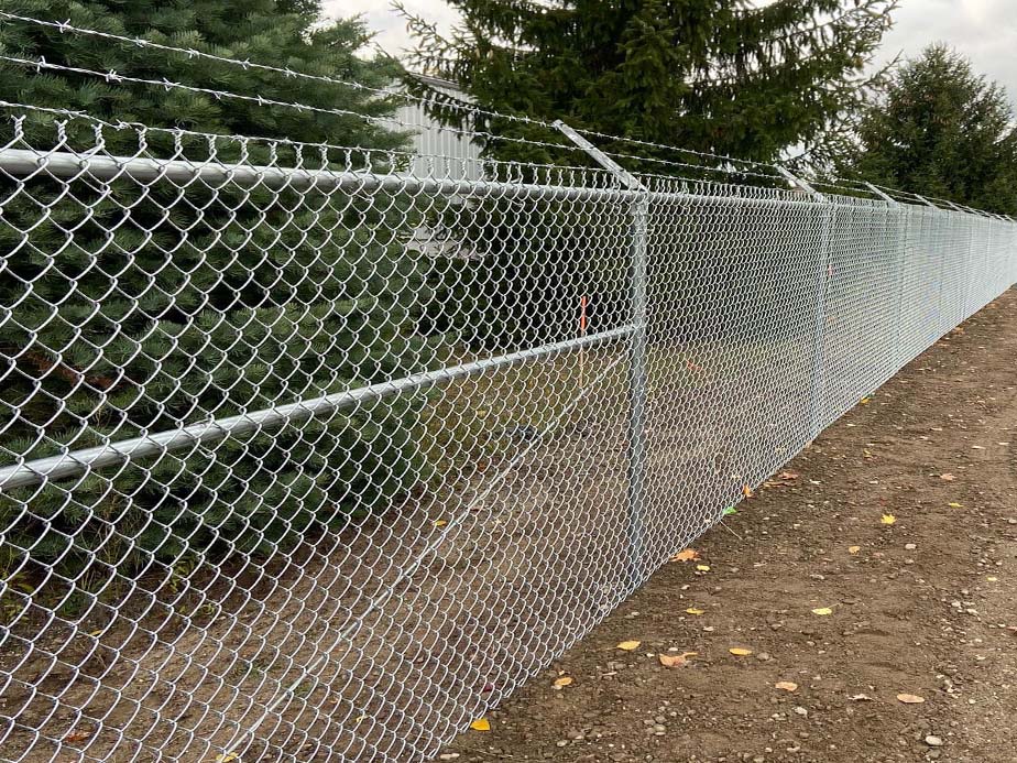 Chain Link security fencing in Traverse City Michigan