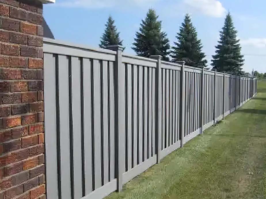 Residential Specialty Fence installation for the Traverse City Michigan area.