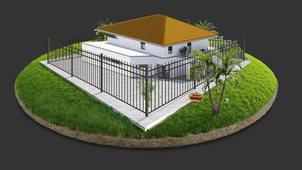 Aluminum Fence Contractor in Traverse City Michigan