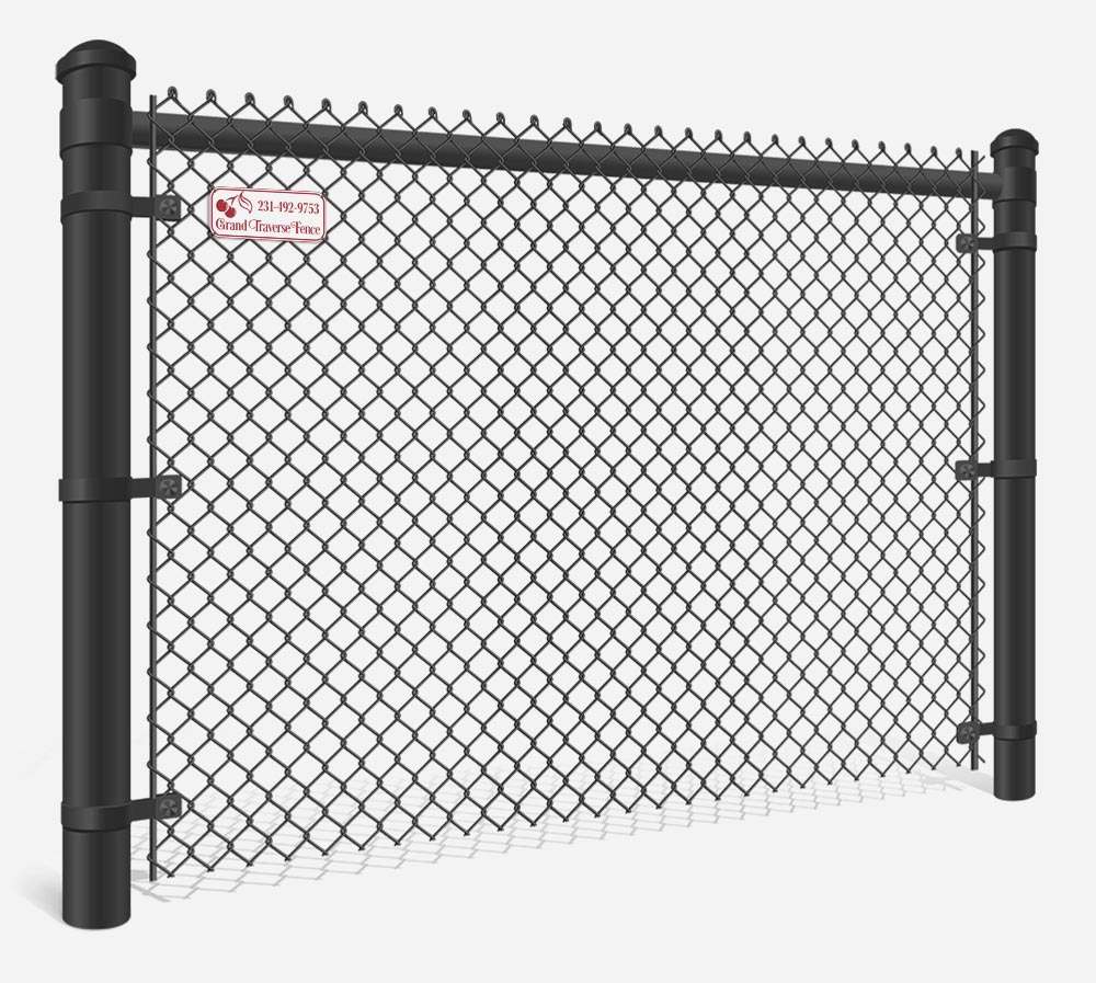 Chain Link fence features popular with Traverse City Michigan homeowners