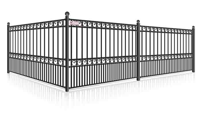 Commercial Ornamental Iron Fence Company In Traverse City Michigan