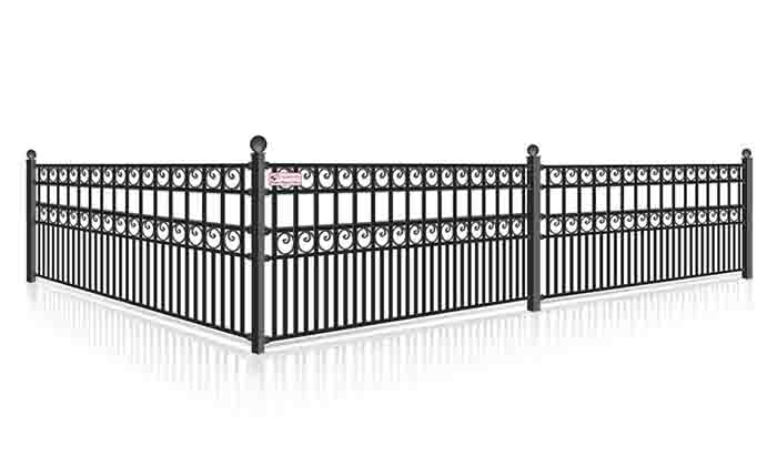 Residential Ornamental Iron Fence Company In Traverse City Michigan