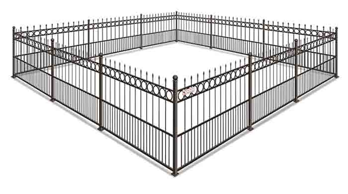 Ornamental Iron fencing benefits in Traverse City Michigan