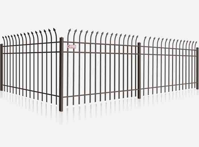 Ornamental Iron security fencing in Traverse City Michigan