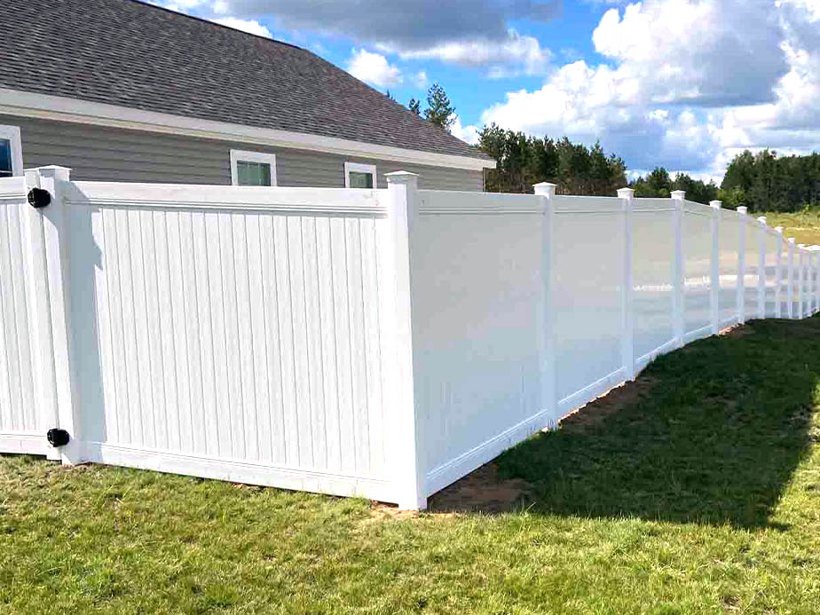 Residential Fence in Traverse City Michigan