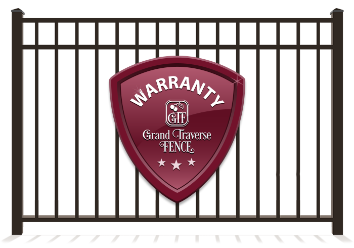 Traverse City Michigan Ornamental Steel Fence Warranty Information